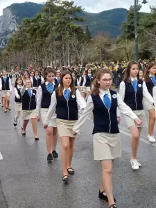 Λιτόχωρο: Η παρέλαση για την Εθνική επέτειο της 25ης Μαρτίου(εικόνες)