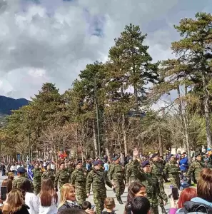 Λιτόχωρο: Η παρέλαση για την Εθνική επέτειο της 25ης