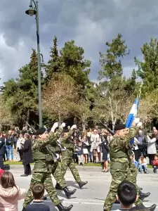 Λιτόχωρο: Η παρέλαση για την Εθνική επέτειο της 25ης