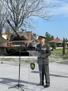 Λιτόχωρο Πιερίας: Τελετή παράδοσης της 24ης Τεθωρακισμένης Ταξιαρχίας – Nέος Διοικητής της Xxiv ΤΘΤ ο Ταξίαρχος Λάζαρος Νάκος