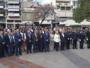 Παρουσία του προέδρου της Νίκης κ. Δημήτριου Νάτσιου οι επετειακές εκδηλώσεις της 25ης Μαρτίου 2024 στην Κατερίνη