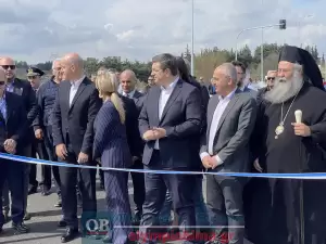 Περιφερειακή Οδός Κατερίνης: Η τελετή παράδοσης σε κυκλοφορία (εικόνες και βίντεο – συνεχής ενημέρωση)