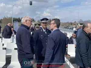 Περιφερειακή Οδός Κατερίνης: Η τελετή παράδοσης σε κυκλοφορία (εικόνες και βίντεο)