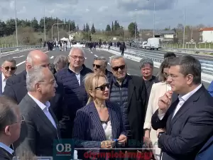 Περιφερειακή Οδός Κατερίνης: Η τελετή παράδοσης σε κυκλοφορία (εικόνες και βίντεο – συνεχής ενημέρωση)