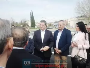 Περιφερειακή Οδός Κατερίνης: Η τελετή παράδοσης σε κυκλοφορία (εικόνες και βίντεο – συνεχής ενημέρωση)