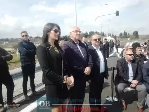 Περιφερειακή Οδός Κατερίνης: Η τελετή παράδοσης σε κυκλοφορία (εικόνες και βίντεο)