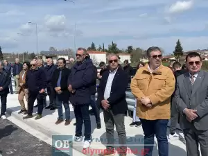 Περιφερειακή Οδός Κατερίνης: Η τελετή παράδοσης σε κυκλοφορία (εικόνες και βίντεο)