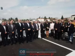 Περιφερειακή Οδός Κατερίνης: Η τελετή παράδοσης σε κυκλοφορία (εικόνες και βίντεο)