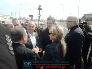 Περιφερειακή Οδός Κατερίνης: Η τελετή παράδοσης σε κυκλοφορία (εικόνες και βίντεο – συνεχής ενημέρωση)