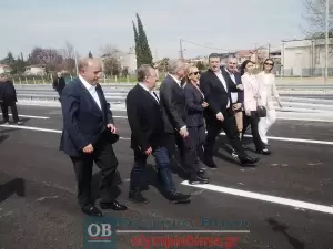 Περιφερειακή Οδός Κατερίνης: Η τελετή παράδοσης σε κυκλοφορία (εικόνες και βίντεο – συνεχής ενημέρωση)