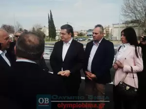 Περιφερειακή Οδός Κατερίνης: Η τελετή παράδοσης σε κυκλοφορία (εικόνες και βίντεο – συνεχής ενημέρωση)