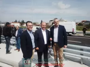 Περιφερειακή Οδός Κατερίνης: Η τελετή παράδοσης σε κυκλοφορία (εικόνες και βίντεο)