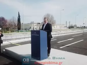 Περιφερειακή Οδός Κατερίνης: Η τελετή παράδοσης σε κυκλοφορία (εικόνες και βίντεο – συνεχής ενημέρωση)