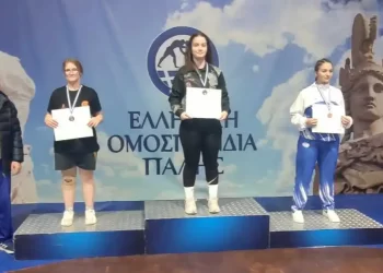 Πρωταθλήτρια στην Ελλάδα η Σκαμπαρδωνη των Ολυμπίων Κατερίνης
