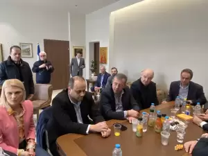 Στην Κατερίνη ο Ευρωβουλευτής Στέλιος Κυμπουρόπουλος και ο Γ.Γ. Οργανωτικού ΝΔ Στέλιος Κονταδάκης