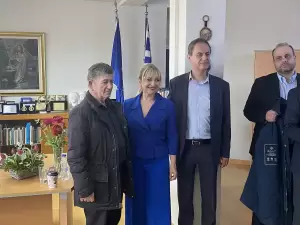 Στην Κατερίνη ο Ευρωβουλευτής Στέλιος Κυμπουρόπουλος και ο Γ.Γ. Οργανωτικού ΝΔ Στέλιος Κονταδάκης