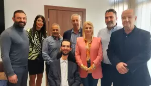 Στο Δημαρχείο Κατερίνης o Ευρωβουλευτής Στέλιος Κυμπουρόπουλος Στο Δημαρχείο Κατερίνης O Ευρωβουλευτής Στέλιος Κυμπουρόπουλος