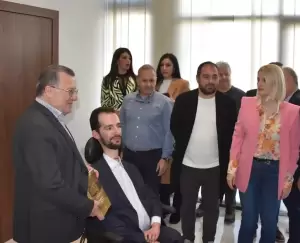 Στο Δημαρχείο Κατερίνης o Ευρωβουλευτής Στέλιος Κυμπουρόπουλος Στο Δημαρχείο Κατερίνης O Ευρωβουλευτής Στέλιος Κυμπουρόπουλος