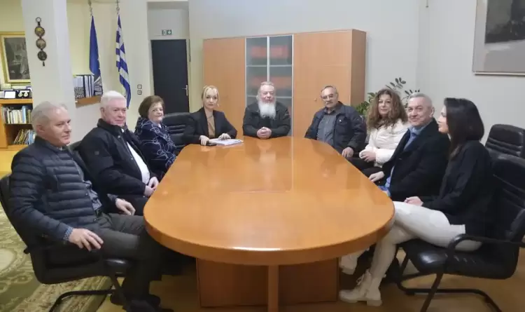 Συνάντηση Αντιπεριφερειάρχη Πιερίας κας Σοφίας Μαυρίδου με Πρόεδρο ΤΚ Καταφυγίου και Καταφυγιώτικα Σωματεία.
