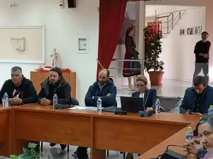 Σύσκεψη με εκπροσώπους του ΕΛΓΑ στο δημαρχείο Κονταριώτισσας για την κακοκαιρία που έπληξε τη Νότια Πιερία