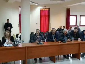 Σύσκεψη με εκπροσώπους του ΕΛΓΑ στο δημαρχείο Κονταριώτισσας για την κακοκαιρία που έπληξε τη Νότια Πιερία