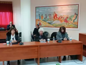 Σύσκεψη με εκπροσώπους του ΕΛΓΑ στο δημαρχείο Κονταριώτισσας για την κακοκαιρία που έπληξε τη Νότια Πιερία