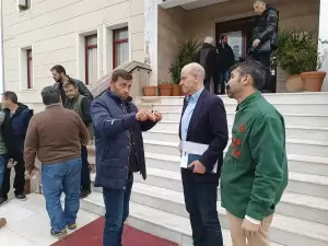 Σύσκεψη με εκπροσώπους του ΕΛΓΑ στο δημαρχείο Κονταριώτισσας για την κακοκαιρία που έπληξε τη Νότια Πιερία