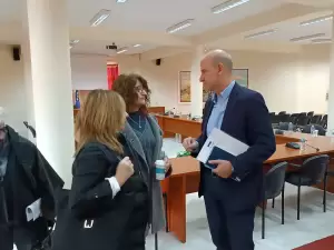 Σύσκεψη με εκπροσώπους του ΕΛΓΑ στο δημαρχείο Κονταριώτισσας για την κακοκαιρία που έπληξε τη Νότια Πιερία