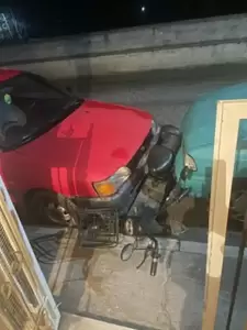 Τράκαρε αυτοκίνητα στον Κορινό Πιερίας και αναζητείται (εικόνες)