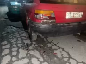 Τράκαρε αυτοκίνητα στον Κορινό Πιερίας και αναζητείται (εικόνες)