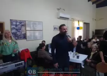 Τσικνοπέμπτη στο Β΄ ΚΑΠΗ Κατερίνης ο αντιδήμαρχος Σάββας Καρυπίδης (φωτορεπορτάζ)