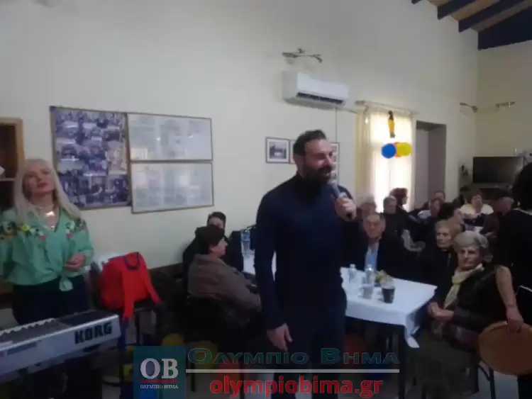 Τσικνοπέμπτη στο Β΄ ΚΑΠΗ Κατερίνης ο αντιδήμαρχος Σάββας Καρυπίδης (φωτορεπορτάζ)