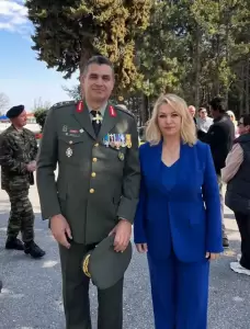 Η Υφυπουργός Ανάπτυξης στην τελετή παράδοσης – παραλαβής της διοίκησης της 24ης Ταξιαρχίας στο Λιτόχωρο