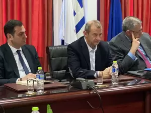 Ο Υφυπουργός Υποδομών και Μεταφορών Νίκος Ταχιάος στην Κατερίνη – Συνάντηση για τα έργα στην Εθνική Οδό