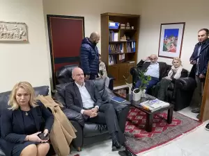 Ο Υφυπουργός Υποδομών και Μεταφορών Νίκος Ταχιάος στην Κατερίνη – Συνάντηση για τα έργα στην Εθνική Οδό