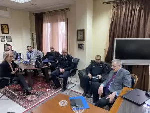 Ο Υφυπουργός Υποδομών και Μεταφορών Νίκος Ταχιάος στην Κατερίνη – Συνάντηση για τα έργα στην Εθνική Οδό