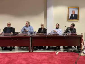 Ο Υφυπουργός Υποδομών και Μεταφορών Νίκος Ταχιάος στην Κατερίνη – Συνάντηση για τα έργα στην Εθνική Οδό