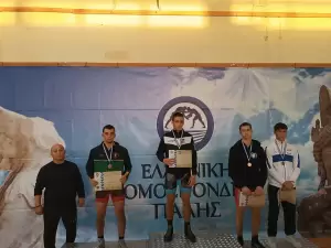 3ος Πρωταθλητής Ελλάδας στην κατηγορία Παίδων ο Αρχέλαος Κατερίνης