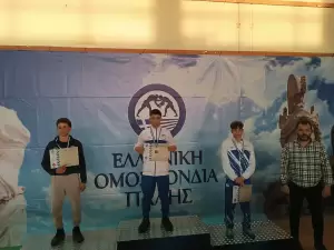 3ος Πρωταθλητής Ελλάδας στην κατηγορία Παίδων ο Αρχέλαος Κατερίνης