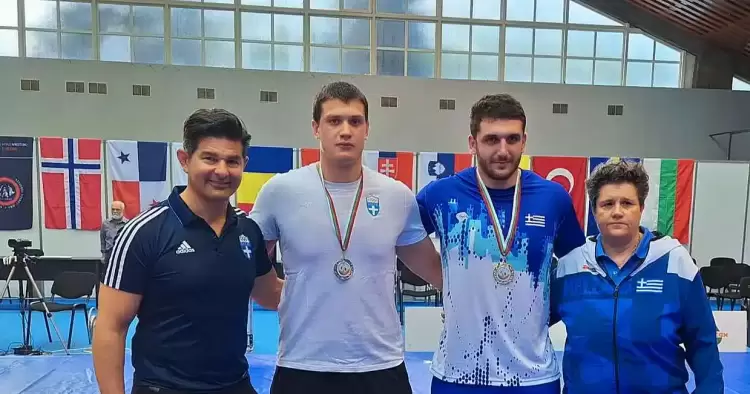 Ασημένιο μετάλλιο για την Εθνική Ελλάδος ο Αχχιλέας Χρυσίδης των Ολυμπίων Κατερίνης