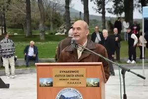 Η εκδήλωση για την Μάχη του Λιτοχώρου (30 – 31/3/1946), αφιερωμένη στην εθνομάρτυρα, Ευαγγελία (Μπουλιώ) Κόλπη Λαλουμίχου