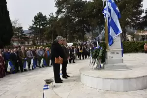 Η εκδήλωση για την Μάχη του Λιτοχώρου (30 – 31/3/1946), αφιερωμένη στην εθνομάρτυρα, Ευαγγελία (Μπουλιώ) Κόλπη Λαλουμίχου