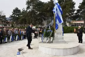 Η εκδήλωση για την Μάχη του Λιτοχώρου (30 – 31/3/1946), αφιερωμένη στην εθνομάρτυρα, Ευαγγελία (Μπουλιώ) Κόλπη Λαλουμίχου