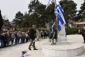 Η εκδήλωση για την Μάχη του Λιτοχώρου (30 – 31/3/1946), αφιερωμένη στην εθνομάρτυρα, Ευαγγελία (Μπουλιώ) Κόλπη Λαλουμίχου