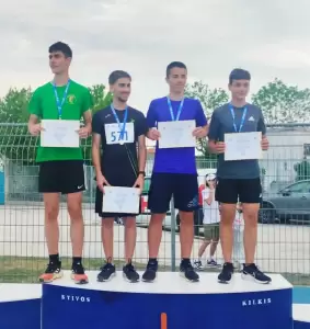 Επιτυχημένη η παρουσία του ΓΑΣ Αρχέλαος Κατερίνης στο διασυλλογικό πρωτάθλημα στίβου Κ18