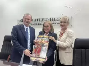 Εξαιρετικά ενδιαφέρουσα η ενημερωτική εκδήλωση του Επιμελητηρίου Πιερίας με κεντρική ομιλήτρια την ευρωβουλευτή Μαρία Σπυράκη