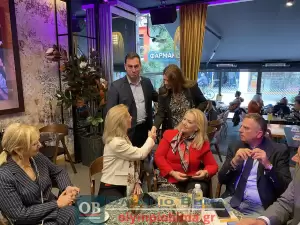 Η Ευρωβουλευτής Ελίζα Βόζεμπεργκ στην Κατερίνη (φώτο) Η Ευρωβουλευτής Ελίζα Βόζεμπεργκ στην Κατερίνη