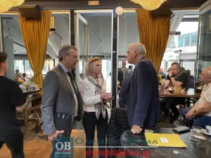 Η Ευρωβουλευτής Ελίζα Βόζεμπεργκ στην Κατερίνη (φώτο) Η Ευρωβουλευτής Ελίζα Βόζεμπεργκ στην Κατερίνη