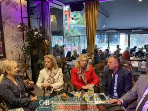 Η Ευρωβουλευτής Ελίζα Βόζεμπεργκ στην Κατερίνη (φώτο) Η Ευρωβουλευτής Ελίζα Βόζεμπεργκ στην Κατερίνη