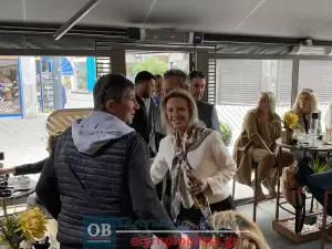 Η Ευρωβουλευτής Ελίζα Βόζεμπεργκ στην Κατερίνη (φώτο) Η Ευρωβουλευτής Ελίζα Βόζεμπεργκ στην Κατερίνη